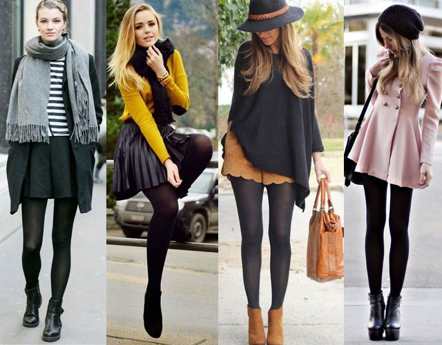 8 formas de usar meia-calça preta nos seus looks. Saiba como!, Como usar