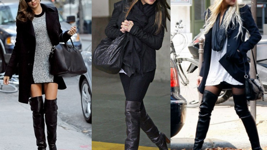 Bota over the knee: como usar